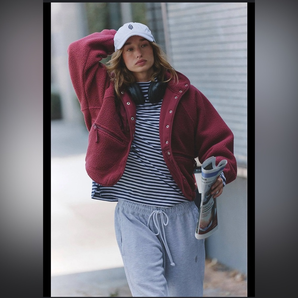 Free People Movement Hit The Slopes Fleece NWT Size XS